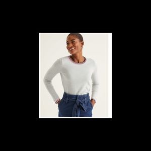 Boden Elina Sweater- Grey Melange